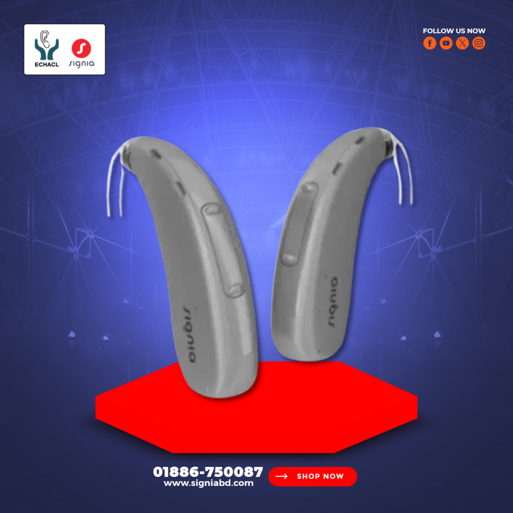 Signia Bte Ric Signia Motion Charge &Go 3X BTE Hearing Aid - Signia Hearing Aid